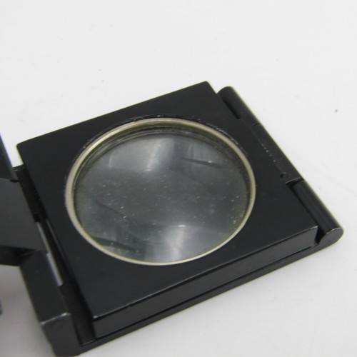 Magnifiers Vintage Foldable stamp / coin magnifying glass for sale in